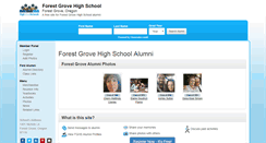 Desktop Screenshot of forestgrovehighschool.org