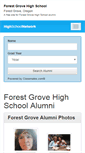 Mobile Screenshot of forestgrovehighschool.org